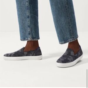ROTHY'S The Original Slip On Sneaker GRAY CAMO 8.5